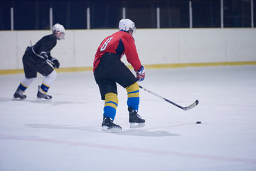 Obraz premium ice hockey sport players