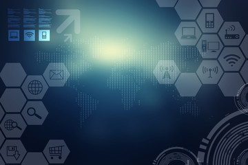 Digital Abstract technology background