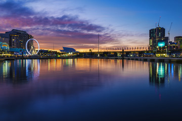 Darling harbour at night