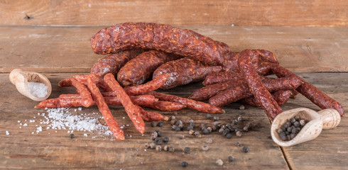 Smoked sausages