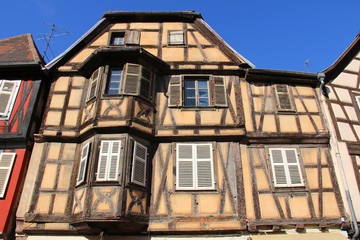 Fototapeta na wymiar Alsace Village de Kaysersberg