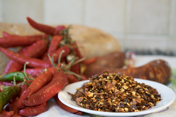 crushed red pepper
