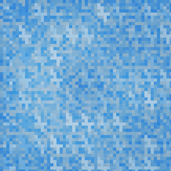 Vector abstract square pixel mosaic.