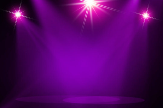 Blue&Purple stage background