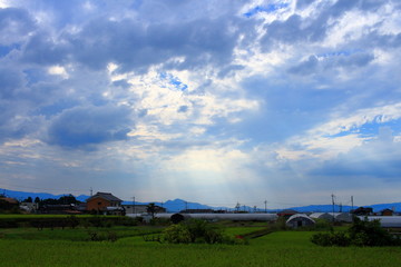 Obraz premium 奈良 山の辺の道