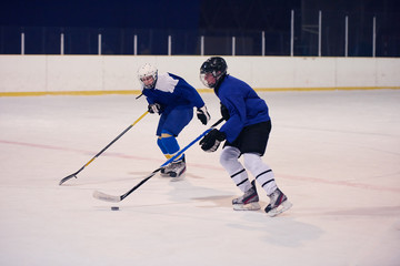 Obraz premium ice hockey sport players