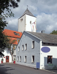 Fototapeta na wymiar Erasmusturm in Kelheim