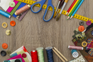 Fashion designer desk