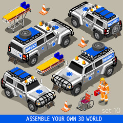 First Aid 02 Vehicle Isometric