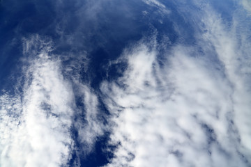 Obraz premium Blue sky with cloud in city of Chiang Mai, Thailand