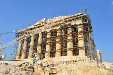 Chantier du Parthénon - Athènes