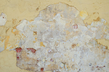 background of  old cement plaster wall