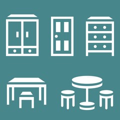 Vector furniture icon