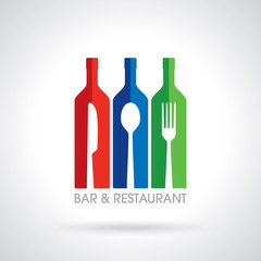 Fototapeta premium Bar and Restaurant concept