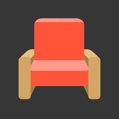 Vector furniture,flat design