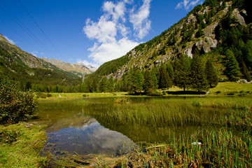 Fototapeta premium Val di Fumo, Adamello Brenta