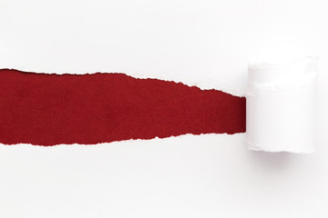 Ripped paper