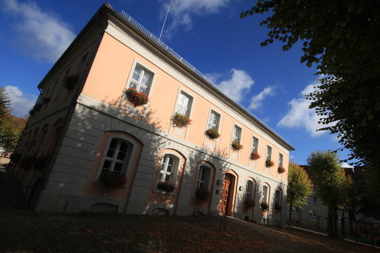 Rathaus der uckermärkischen Kleinstadt Lychen