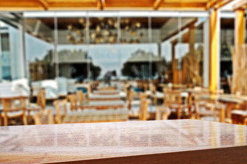 table and bar 