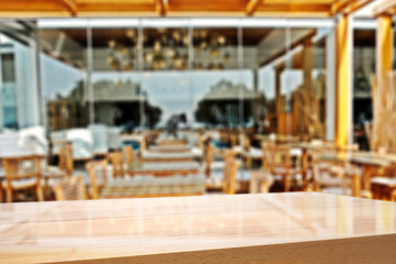 table and bar 