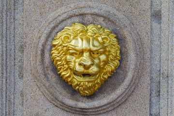 old fashion golden lion