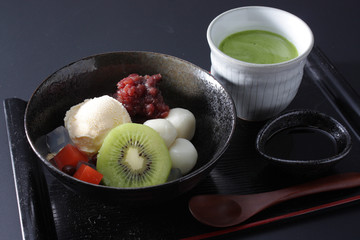 白玉あんみつ