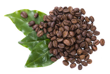 Coffee Beans (isolated on white)