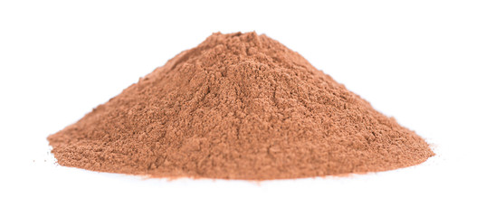 Cola Nut Powder isolated on white