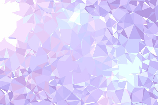 Abstract background vector illustration representing beautiful gemstone texture. Light purple, blue and pink colors.