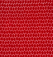 Bee net print fabric