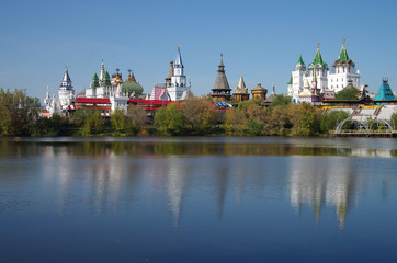Obraz premium MOSCOW, RUSSIA - September 23, 2015: The Kremlin in Izmaylovo