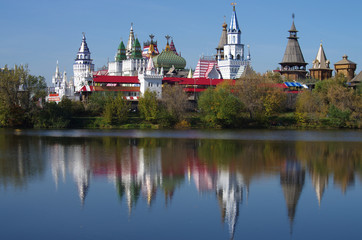 Obraz premium MOSCOW, RUSSIA - September 23, 2015: The Kremlin in Izmaylovo