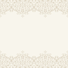 Vector Wedding invitation or greeting card 