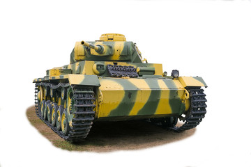 German medium tank T-III 2nd World War