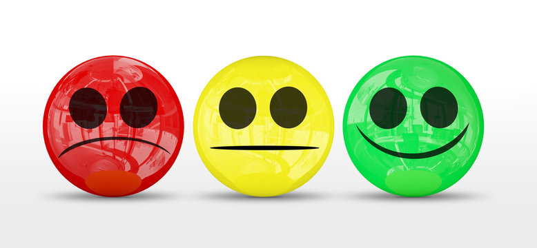 Smile faccine stati d'animo 