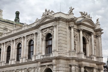 Fototapeta na wymiar Culture in Europe - theatre in Vienna (Burgtheater)