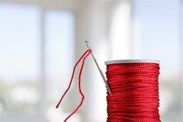 Sewing.