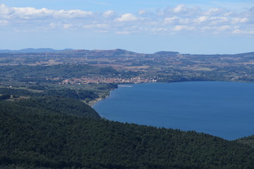 Obraz premium lago di Bolsena
