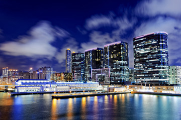 Fototapeta premium hong kong office buildings