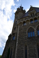 Moszna, fasada zamku II