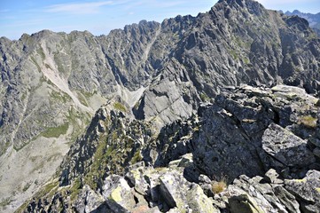 Tatry, Orla Perć z Małego Koziego Wierchu © Marta