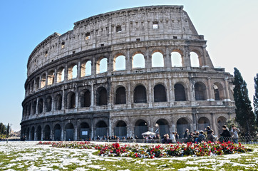 Fototapeta na wymiar Colosseo Roma