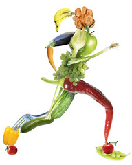 Obrazy na Plexi  zdrowe odżywianie i sport