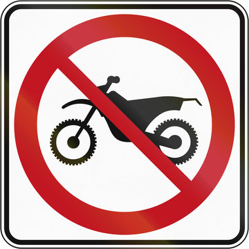No Dirt Bikes in Canada