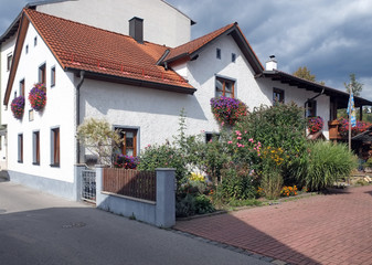 Fototapeta na wymiar Historisches Bauwerk in Kelheim
