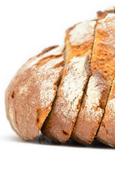 Brot geschnitten