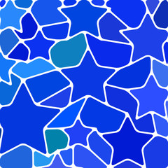 abstract vector stained-glass mosaic background