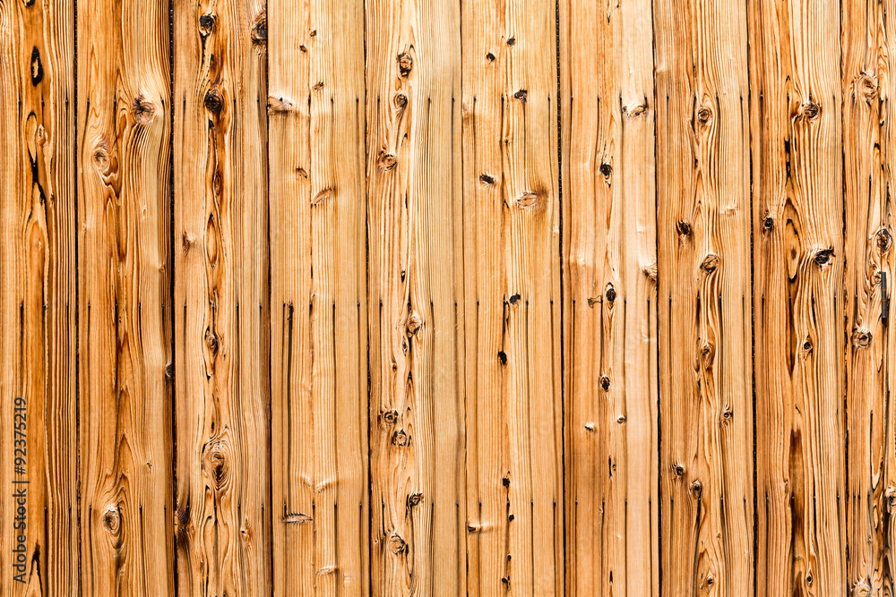 Wall mural Wood plank texture for background