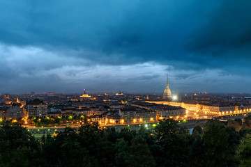 Obraz premium Turin panoramic view