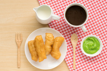 Chinese dessert ; deep fried dough stick